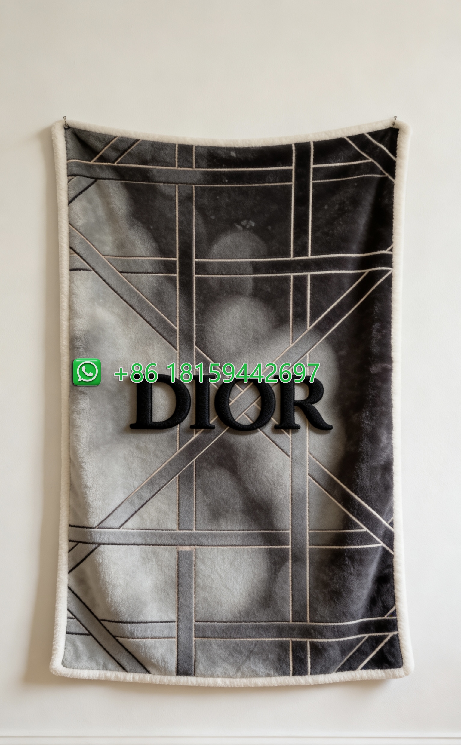 Dior Throw Blankets